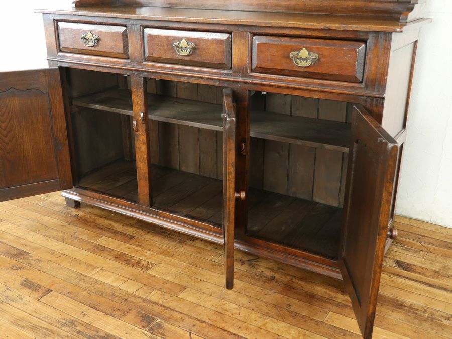 アンティーク家具 カップボード 80642