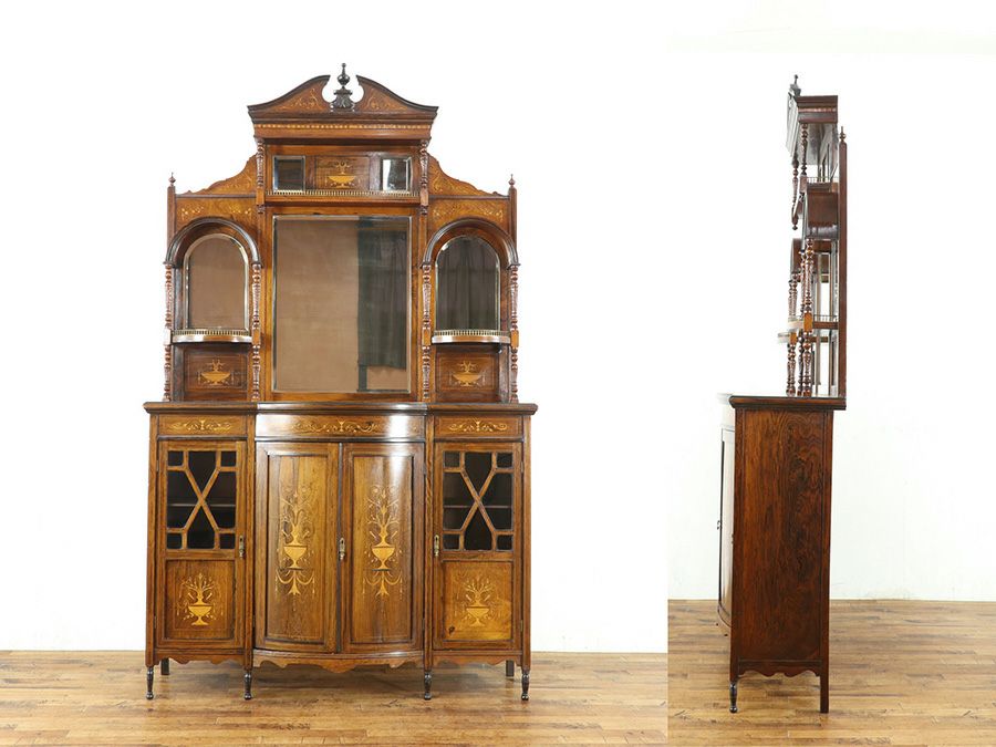 エドワーディアンパーラーキャビネット 80648