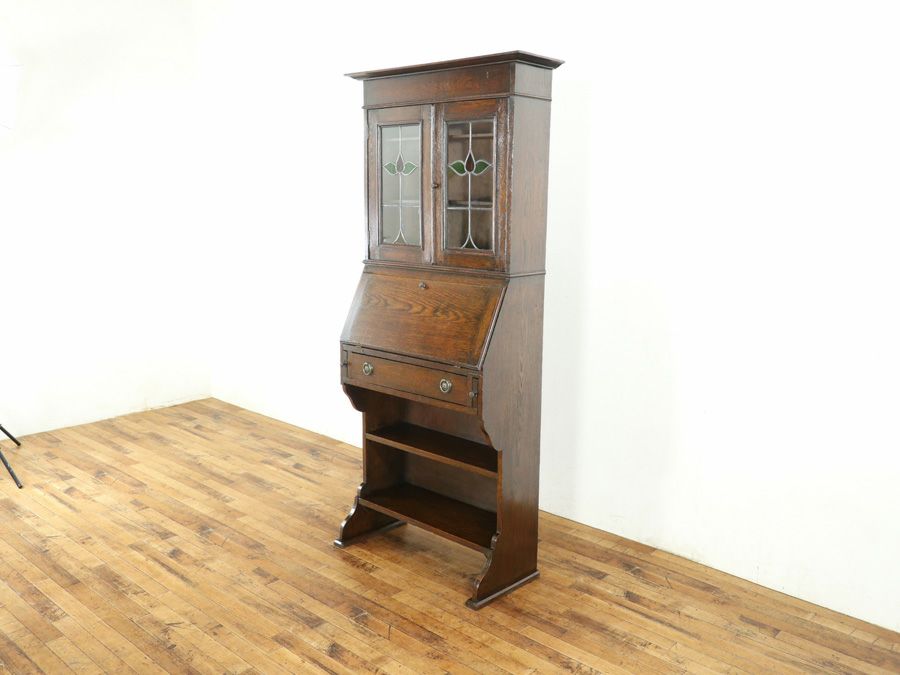 アンティーク家具 ブックビューロー 80535