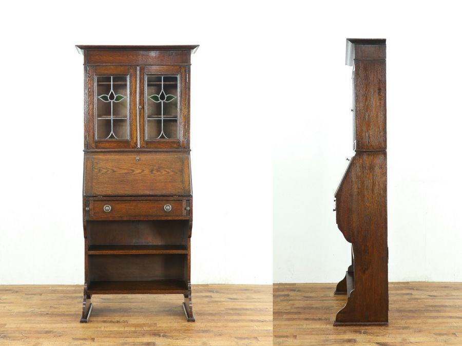 アンティーク家具 ブックビューロー 80535