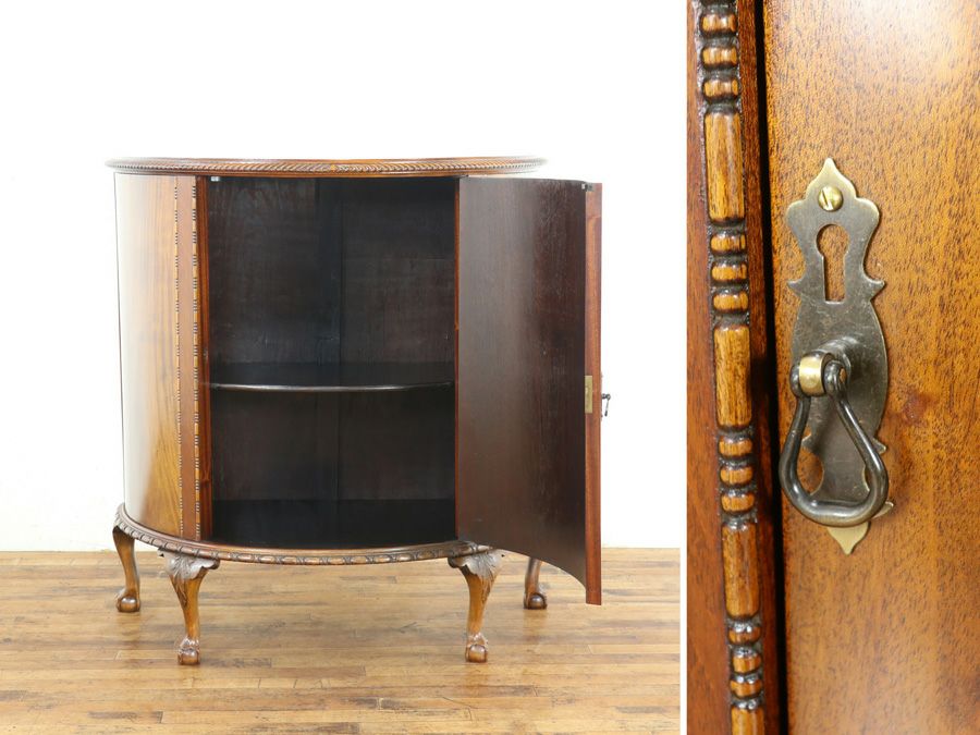 アンティーク家具 キャビネット 80528