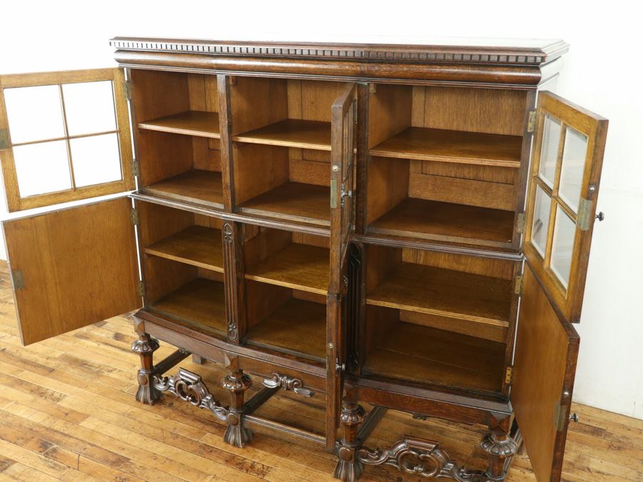 アンティーク家具 キャビネット 80513