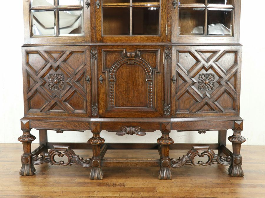 アンティーク家具 キャビネット 80513