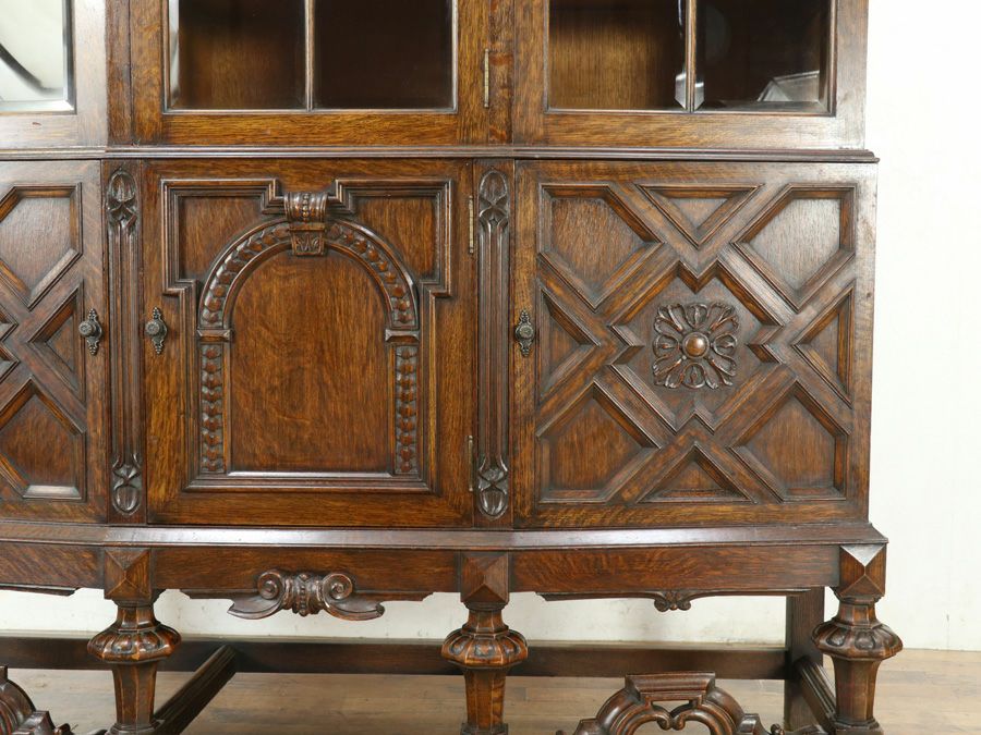 アンティーク家具 キャビネット 80513