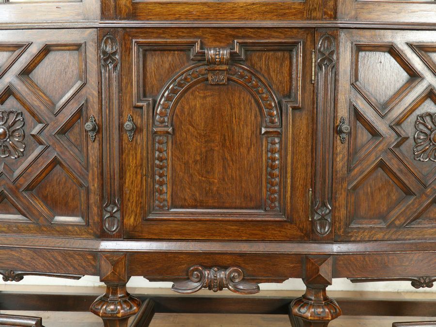 アンティーク家具 キャビネット 80513