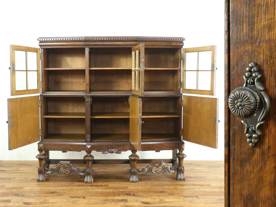 アンティーク家具 キャビネット 80513