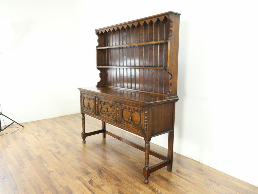 アンティーク家具 カップボード 80502