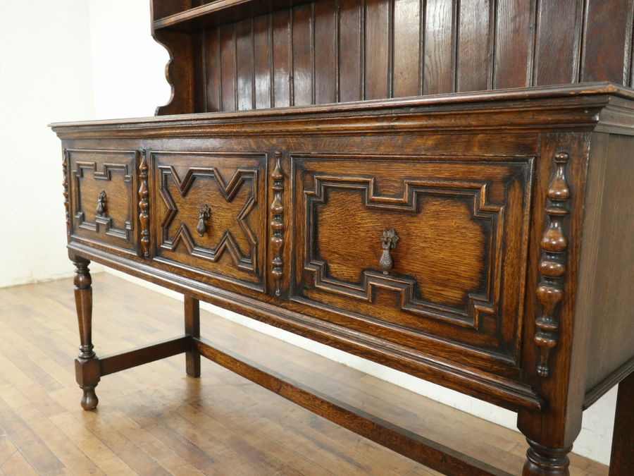 アンティーク家具 カップボード 80502