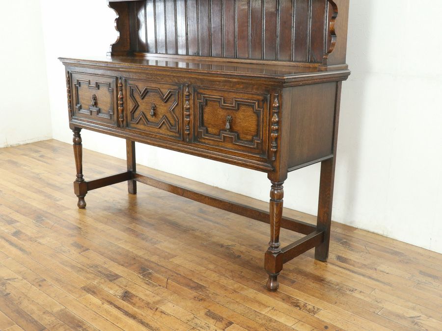 アンティーク家具 カップボード 80502