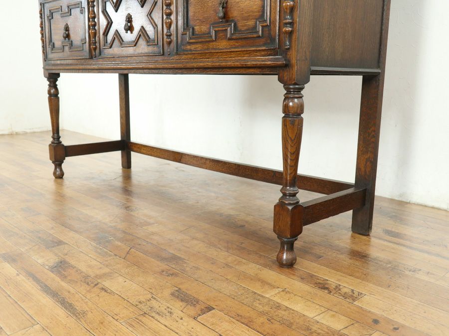 アンティーク家具 カップボード 80502