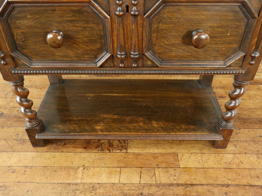 アンティーク家具 スモールカップボード 80494