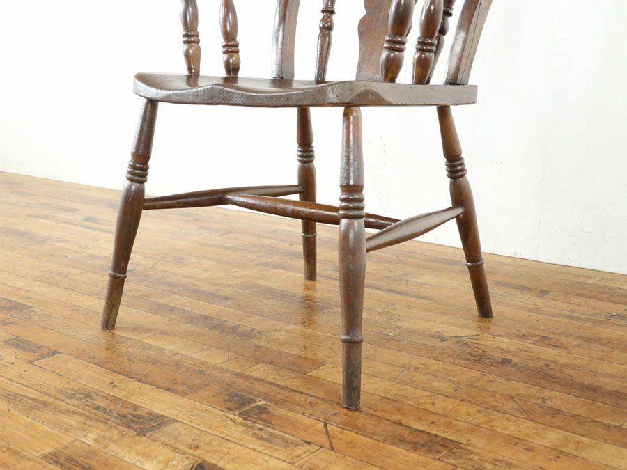 アンティーク グランドファーザーチェア 80577