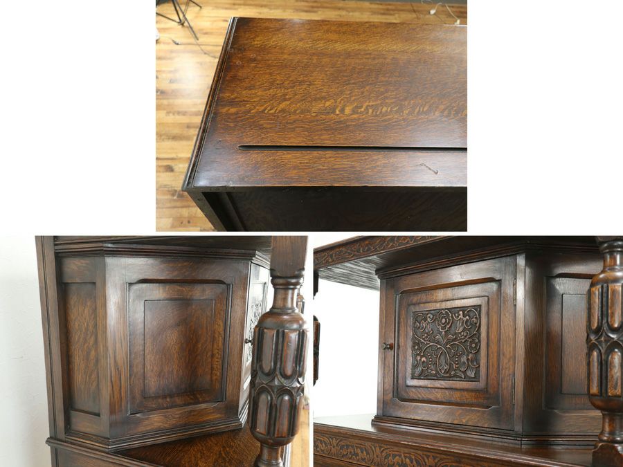 アンティーク家具 コートカップボード 80590