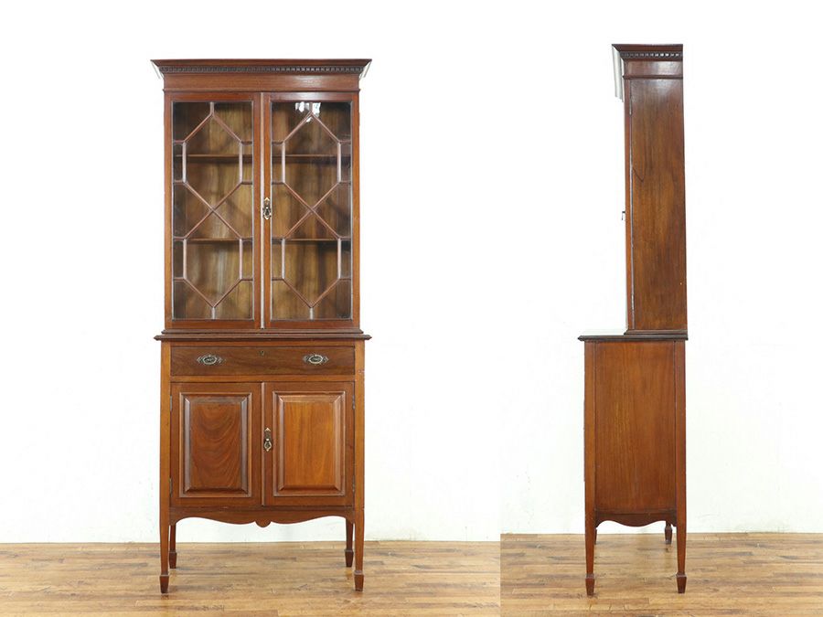 アンティーク家具 キャビネット 80647