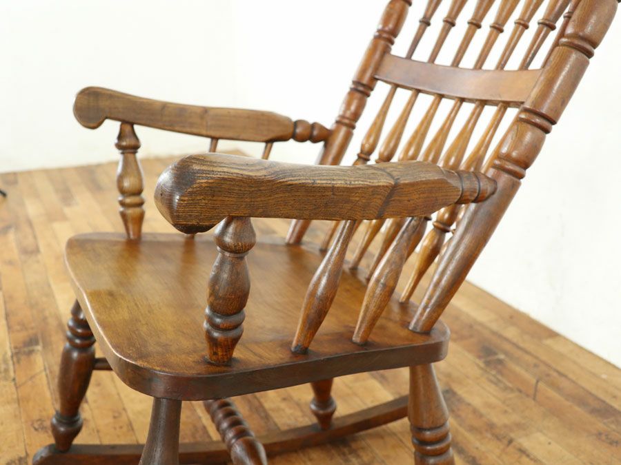 アンティーク家具 ロッキングチェア 80557