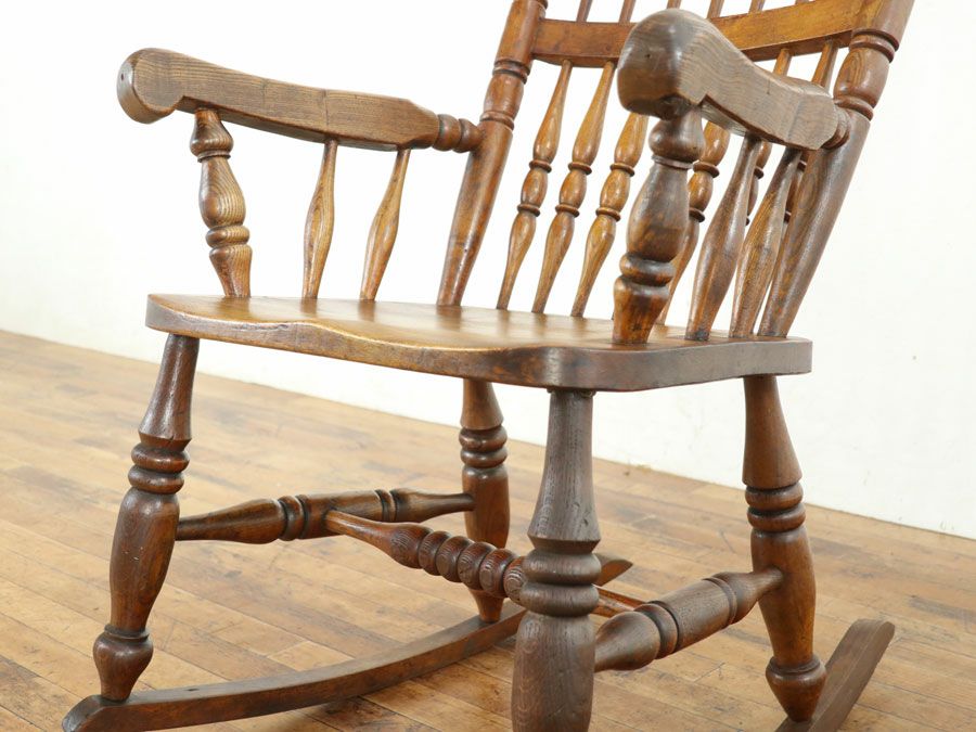アンティーク家具 ロッキングチェア 80557