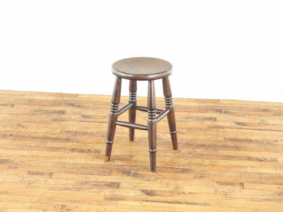 アンティーク家具 スツール 80632c