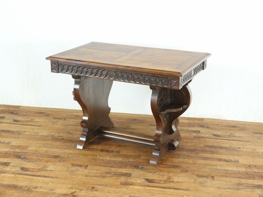 アンティーク家具 ライブラリーテーブル 65463