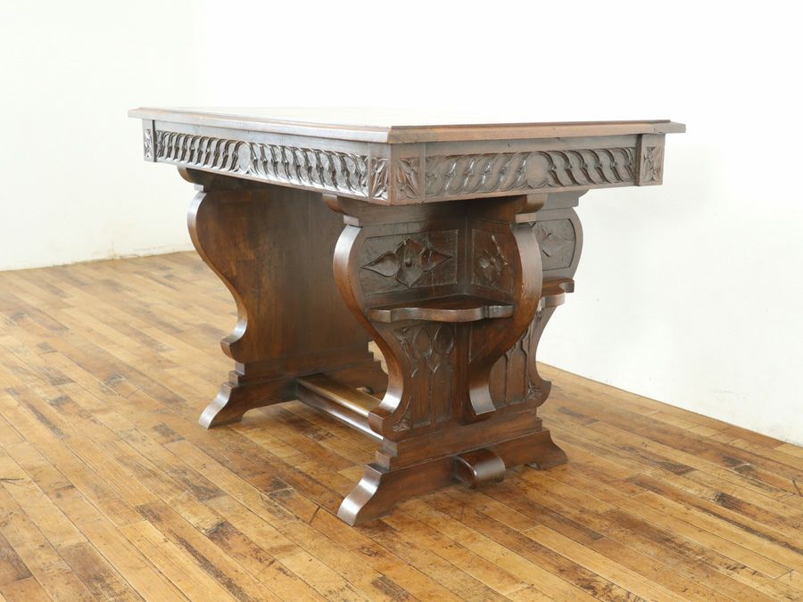 アンティーク家具 ライブラリーテーブル 65463