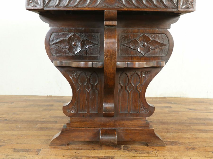 アンティーク家具 ライブラリーテーブル 65463