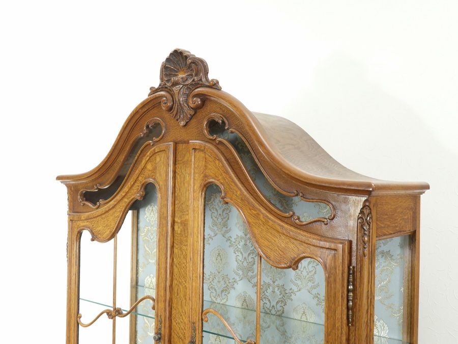 アンティーク家具 ロココキャビネット 65402a