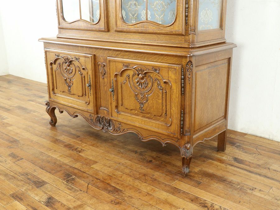 アンティーク家具 ロココキャビネット 65402a