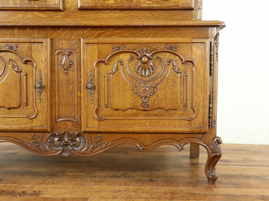 アンティーク家具 ロココキャビネット 65402a