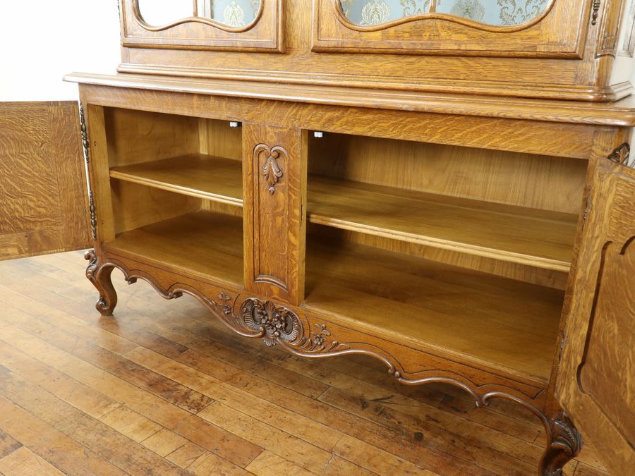 アンティーク家具 ロココキャビネット 65402a