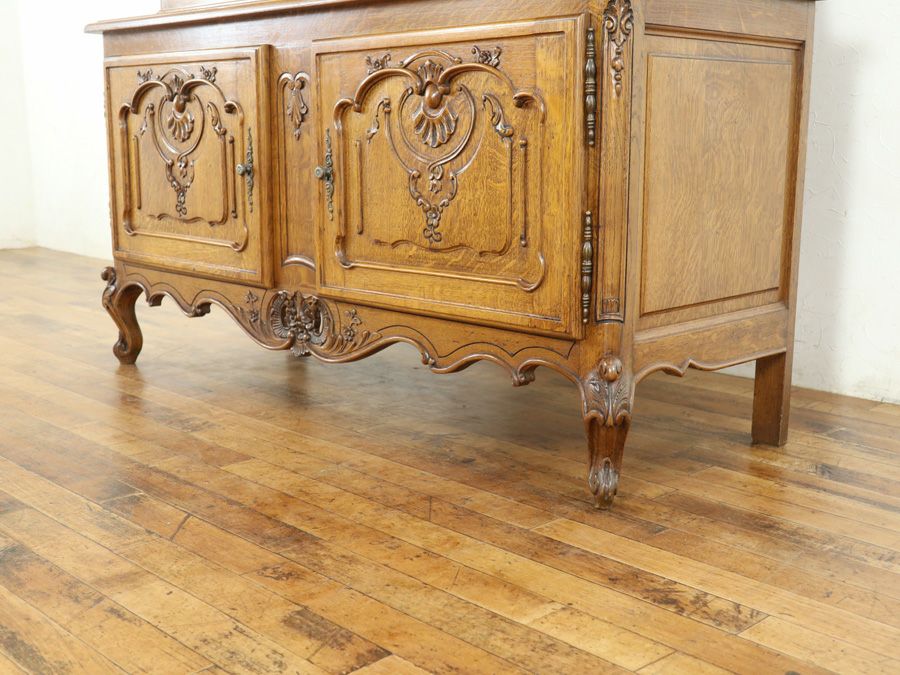 アンティーク家具 ロココキャビネット 65402a