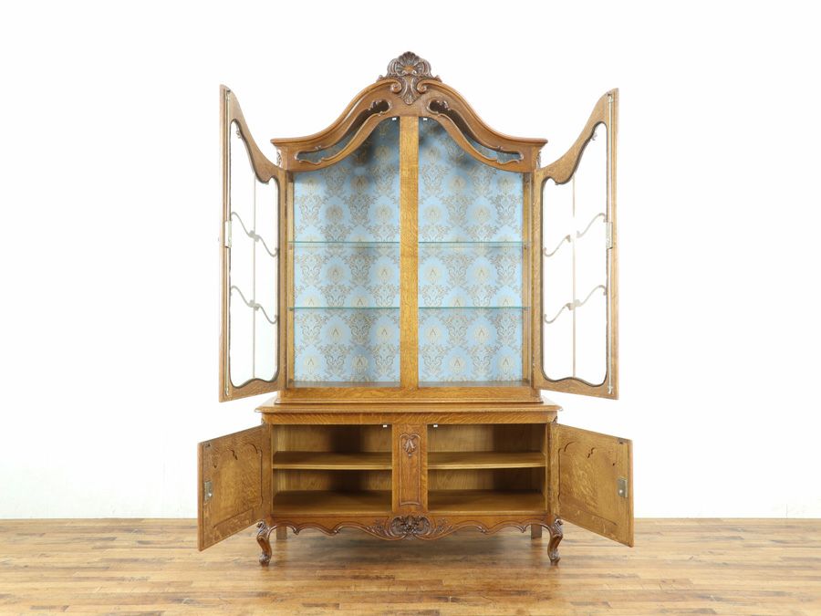 アンティーク家具 ロココキャビネット 65402a