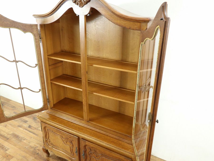アンティーク家具 ロココキャビネット 65417