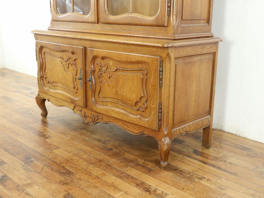 アンティーク家具 ロココキャビネット 65417