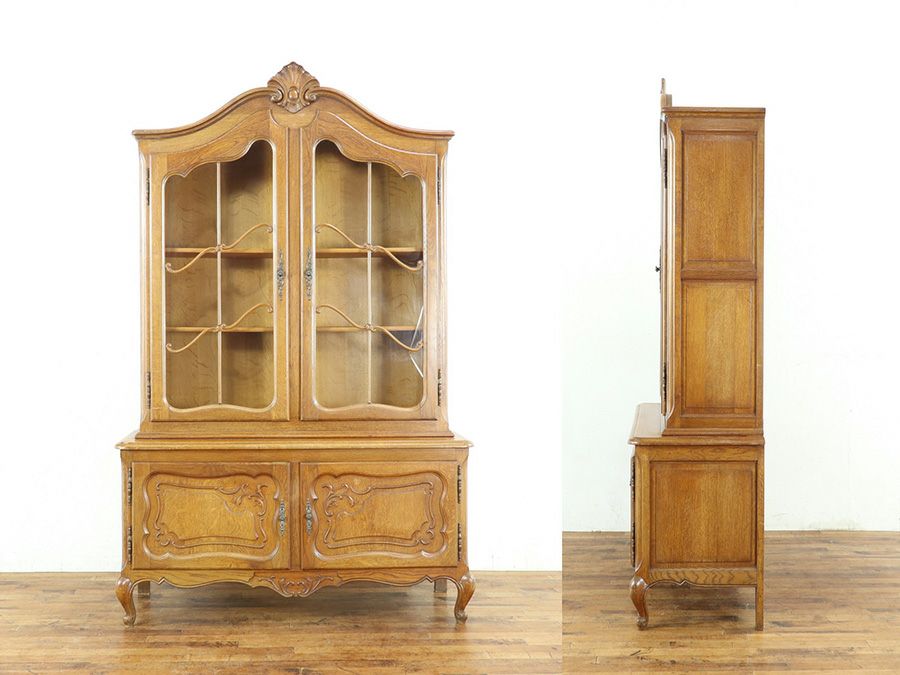 アンティーク家具 ロココキャビネット 65417