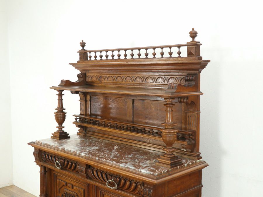 アンティーク家具 ロココキャビネット 65462