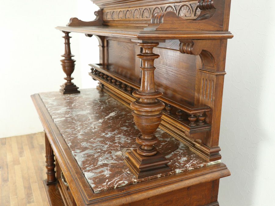 アンティーク家具 ロココキャビネット 65462