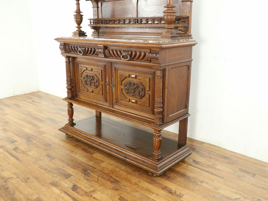 アンティーク家具 ロココキャビネット 65462