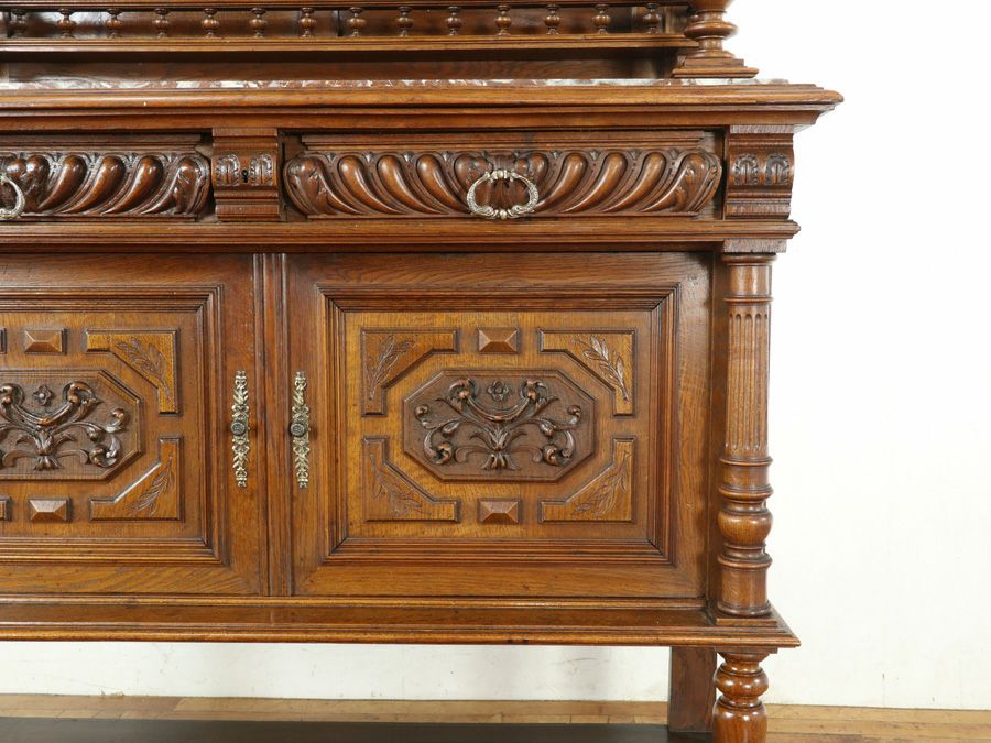 アンティーク家具 ロココキャビネット 65462