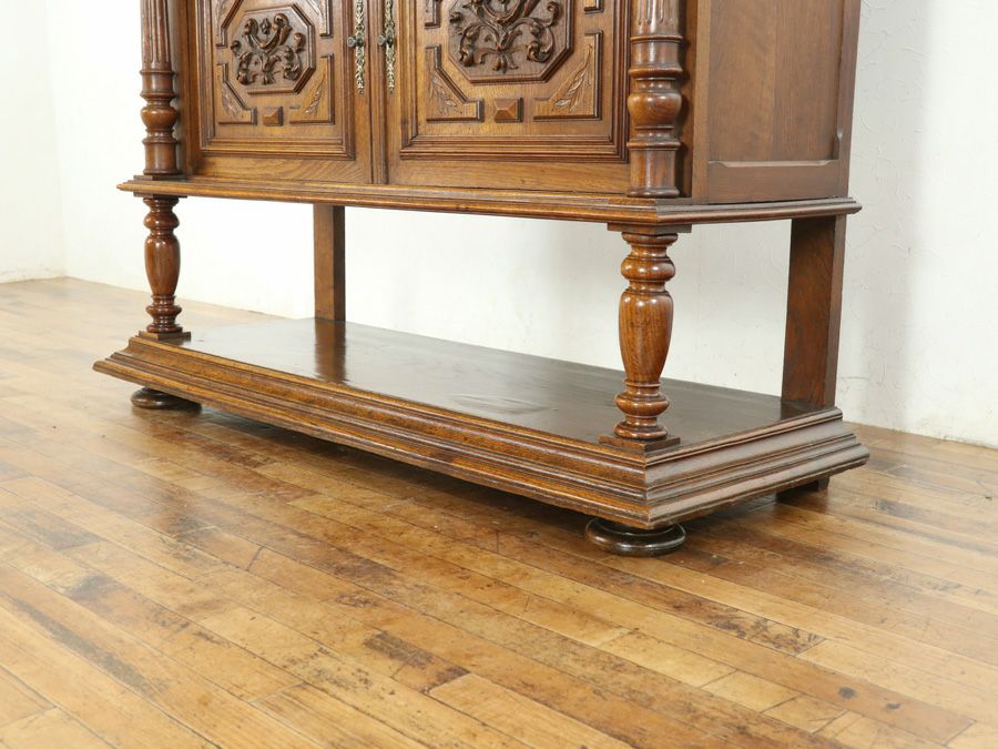 アンティーク家具 ロココキャビネット 65462