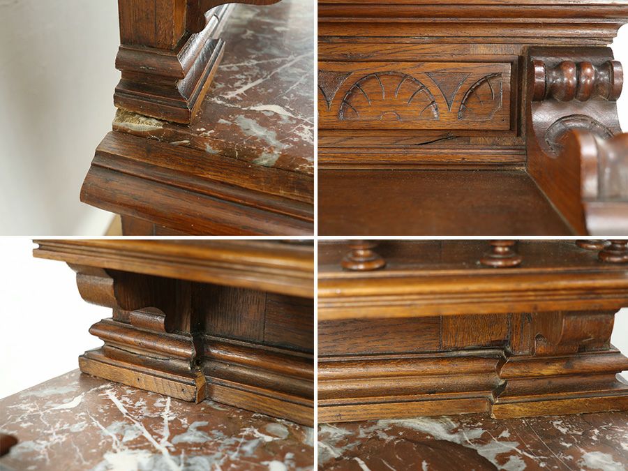 アンティーク家具 ロココキャビネット 65462