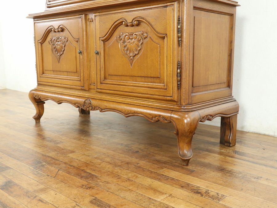 アンティーク家具 ロココキャビネット 65382