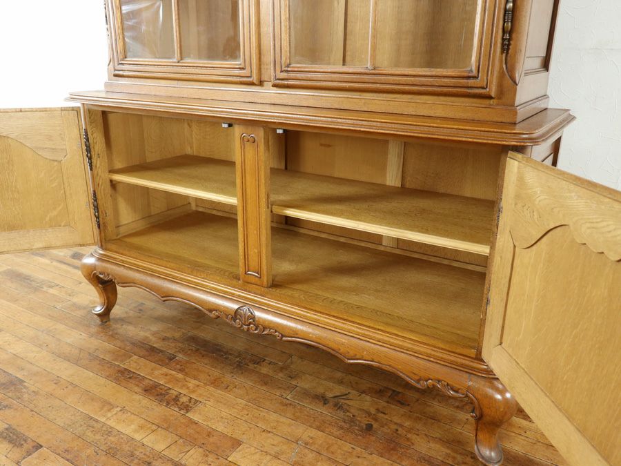 アンティーク家具 ロココキャビネット 65382