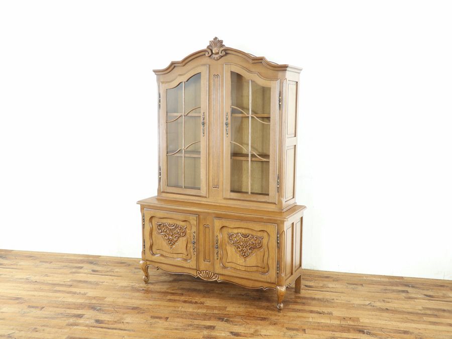 アンティーク家具 ロココキャビネット 65354