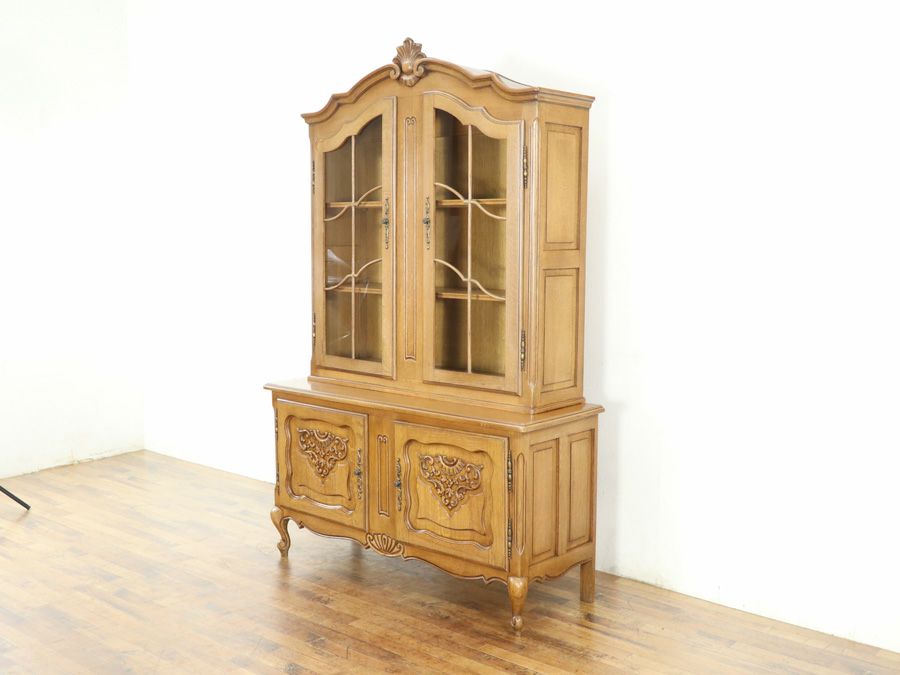 アンティーク家具 ロココキャビネット 65354