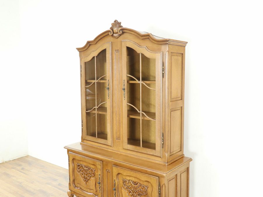 アンティーク家具 ロココキャビネット 65354