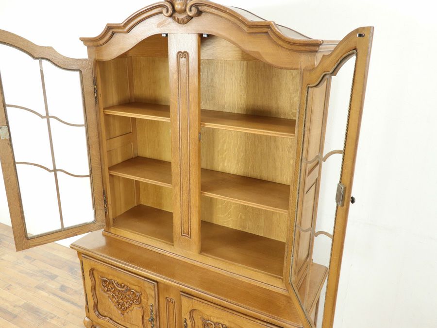 アンティーク家具 ロココキャビネット 65354