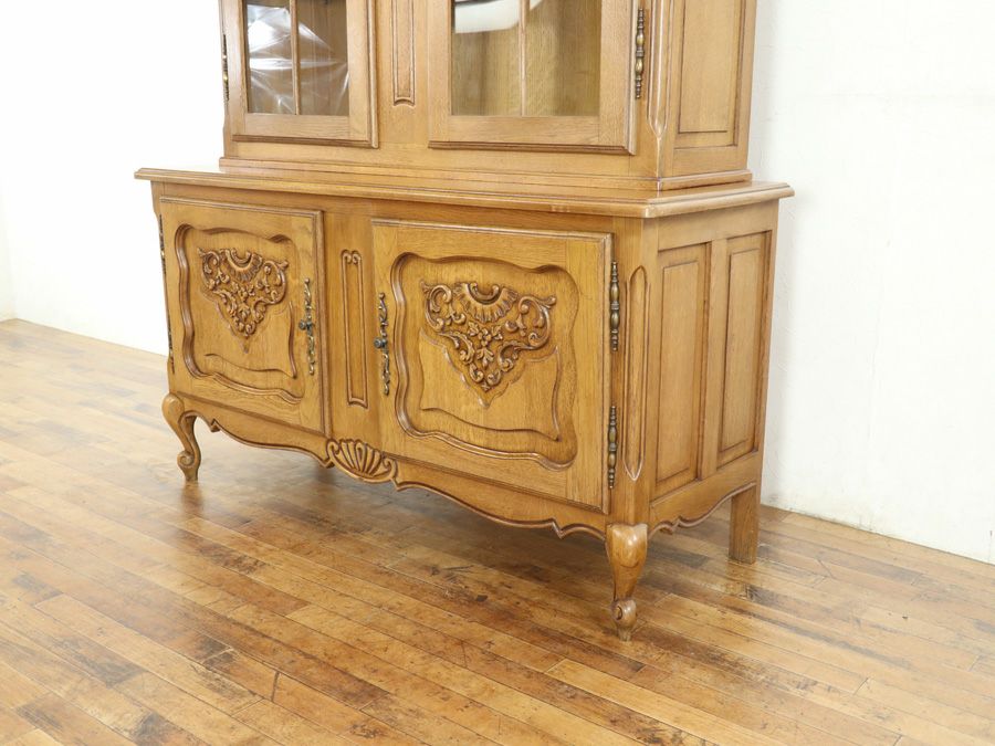 アンティーク家具 ロココキャビネット 65354