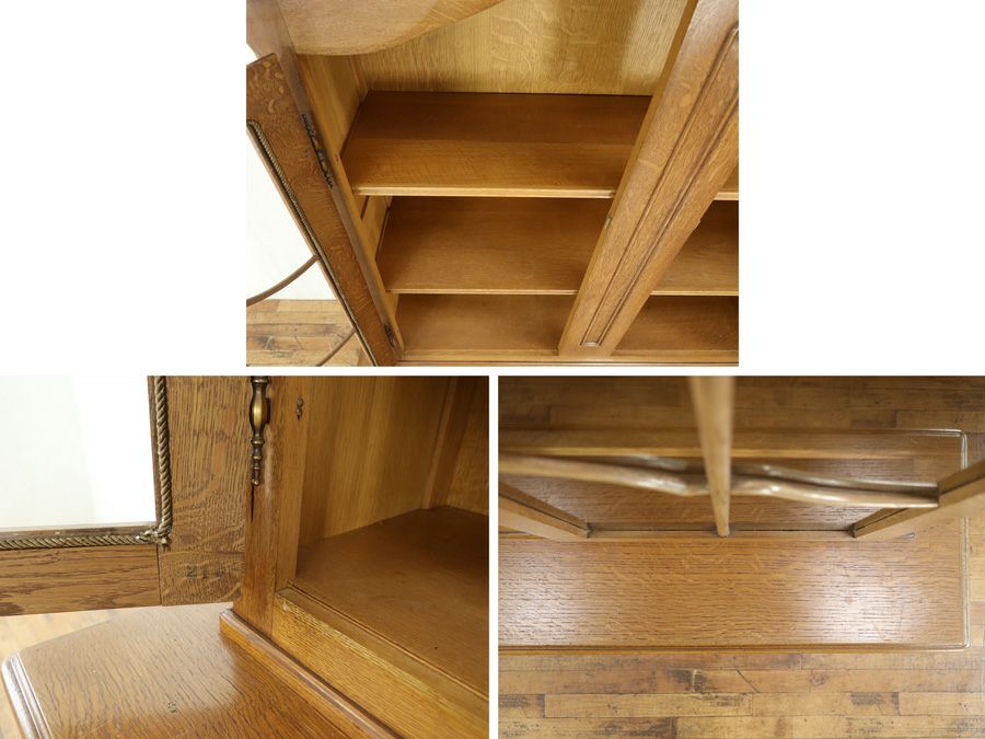 アンティーク家具 ロココキャビネット 65354