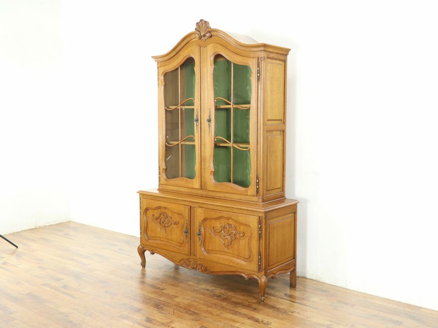 アンティーク家具 ロココキャビネット 65381