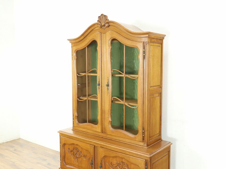 アンティーク家具 ロココキャビネット 65381