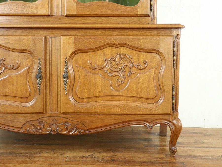 アンティーク家具 ロココキャビネット 65381